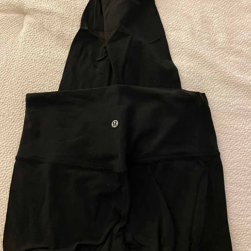 Black lululemon align leggings